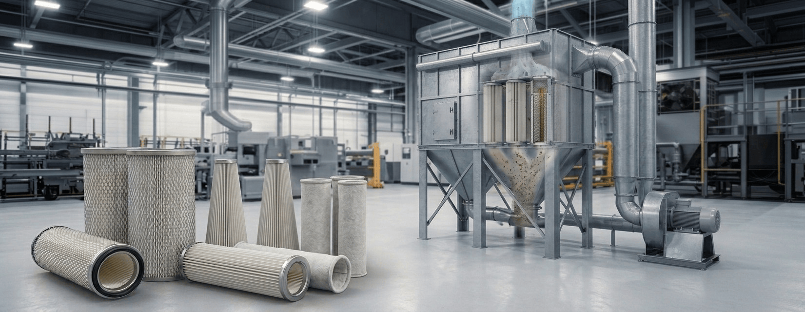 endustriyel toz toplama sistemleri